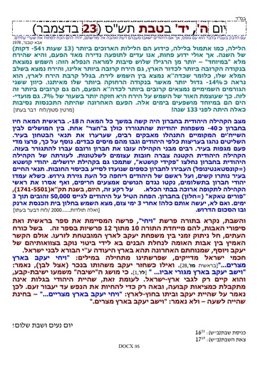 יד טבת ה'תשס