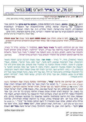 יג אייר ה'תשס