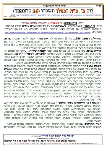 כה כסלו ה'תשסו