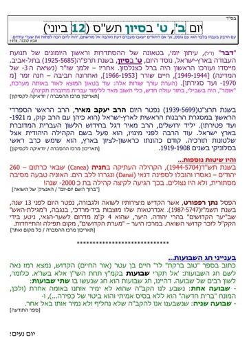 ט' סיוון ה'תשס